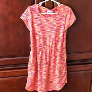 Girls LuLaRoe Mae dress - Size 8